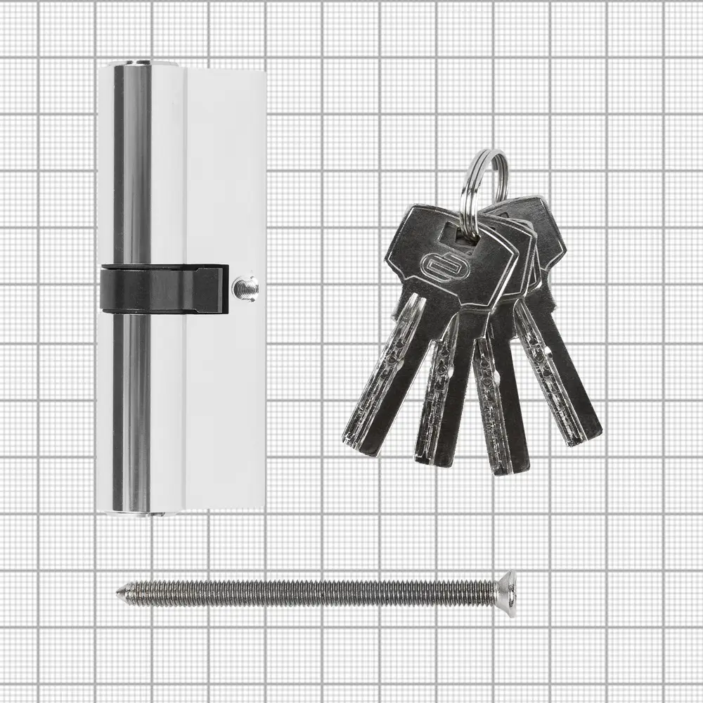 Цилиндр дверной Standers TTAL1-3040CR с хромированным покрытием 82625277 STLM-0032166 - Вид №3