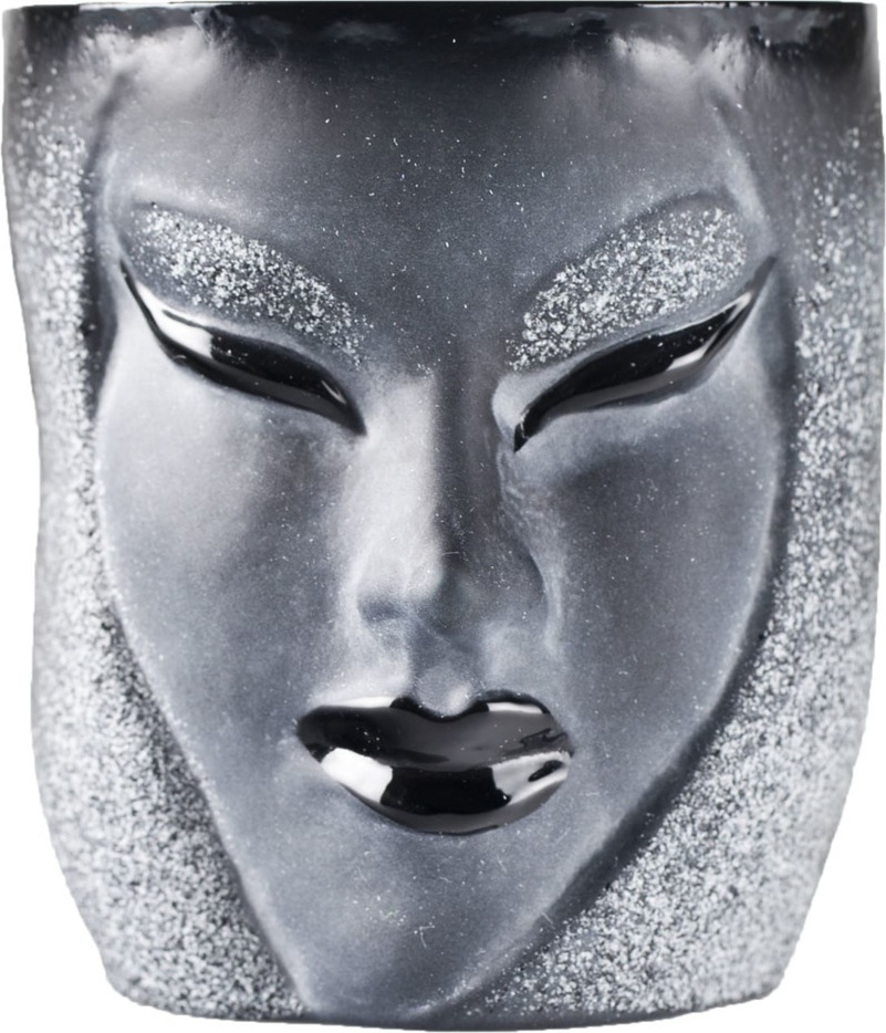 10663737 MALERAS Набор стаканов из чёрного хрусталя "Кубик и Электра", Объём 280 мл., Высота – 85 мм 