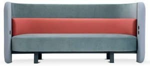 Adrenalina 3-х местный тканевый диван Bigala