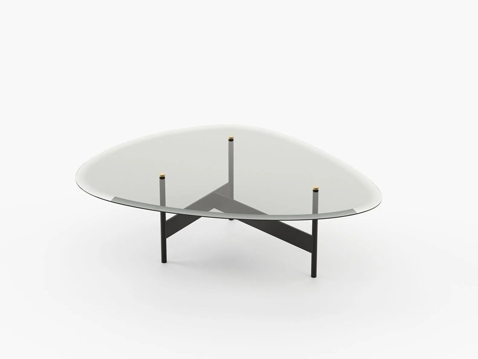 Стеклянный журнальный столик Laskasas холст ARCH-00050026 - Вид №9