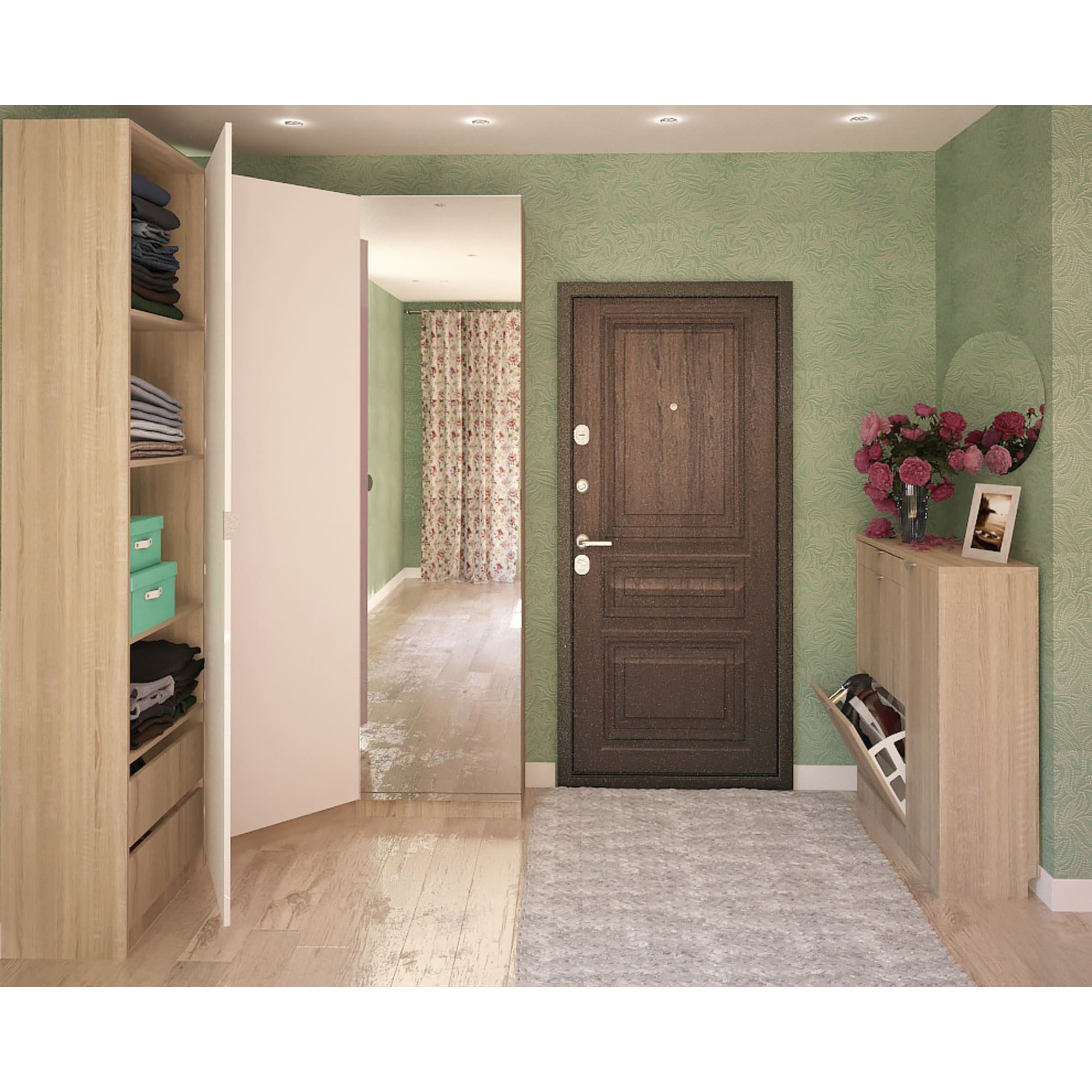 16362399 Зеркало без полки круглое Ø50 см Бытовое зеркало Santreyd STLM-0006812 - Вид №6