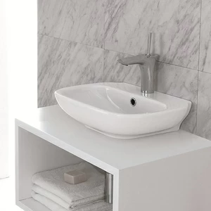 09CL Накладная раковина на столешницу  овальная Olympia Ceramica