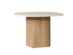 Низкий круглый садовый столик