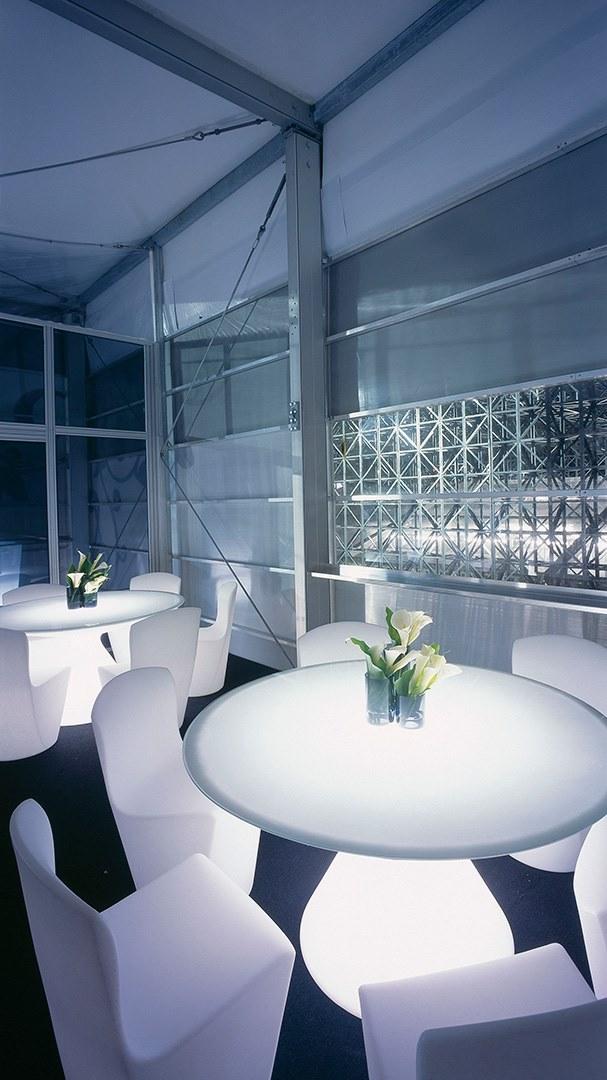 SLIDE Круглый стол из полиэтилена Ed sun-id-1408241 - Вид №3