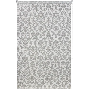 Штора рулонная Legrand Дамаск 100x175 см цвет серый 86542179 STLM-2142756