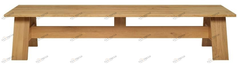 e15 Прямоугольный стол из массива дерева  Dc01 