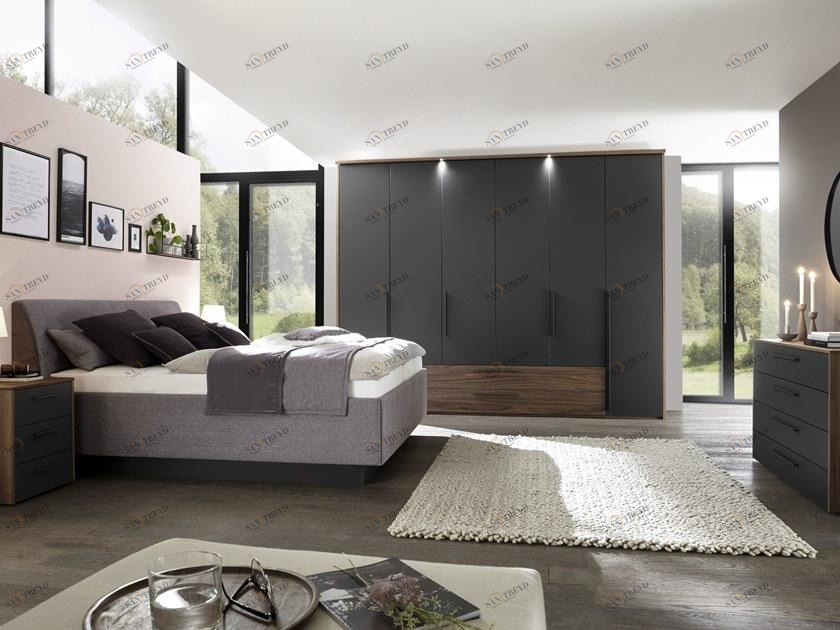 Loddenkemper Спальня из фанерованной древесины под заказ L1000 sun-id-1383530