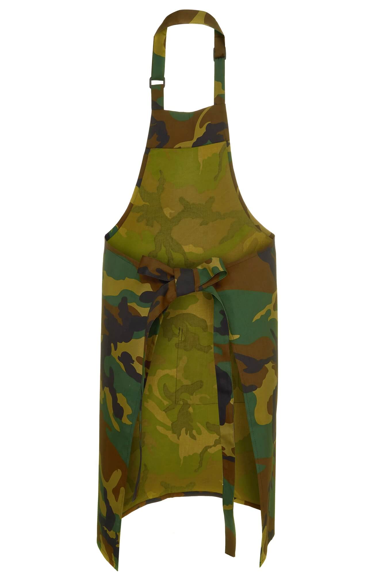 60129 Фартук с нагрудником camouflage green (камуфляжный зеленый) HORECA  Одежда для официантов  размер  - Вид №5
