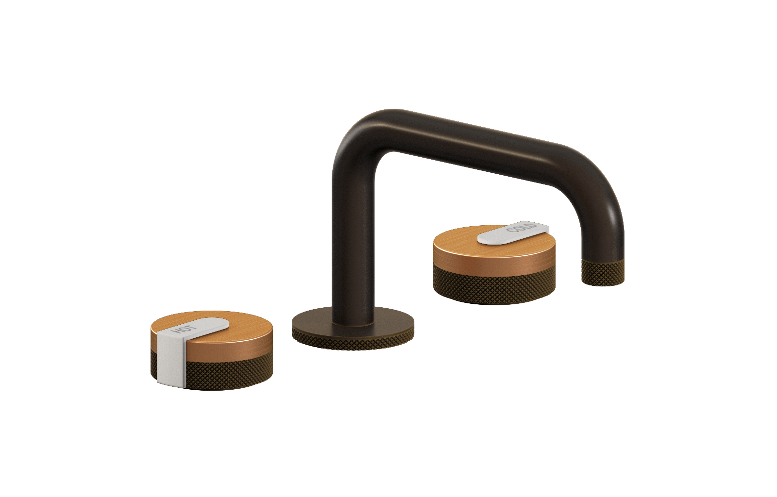 E-11510-R1BRG-L1WT-OB Смеситель для умывальника на 3 отвертия GRAFF MOD+