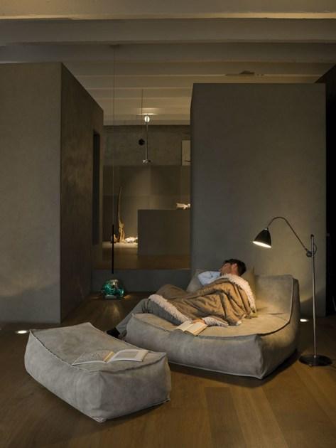 Verzelloni Прямоугольный пуф из ткани Zoe sun-id-1492266 - Вид №2