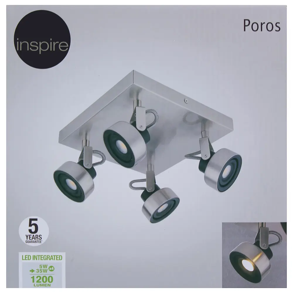 Светильник Poros, планка на 4 спота 18726361 STLM-2042280 INSPIRE  - Вид №2