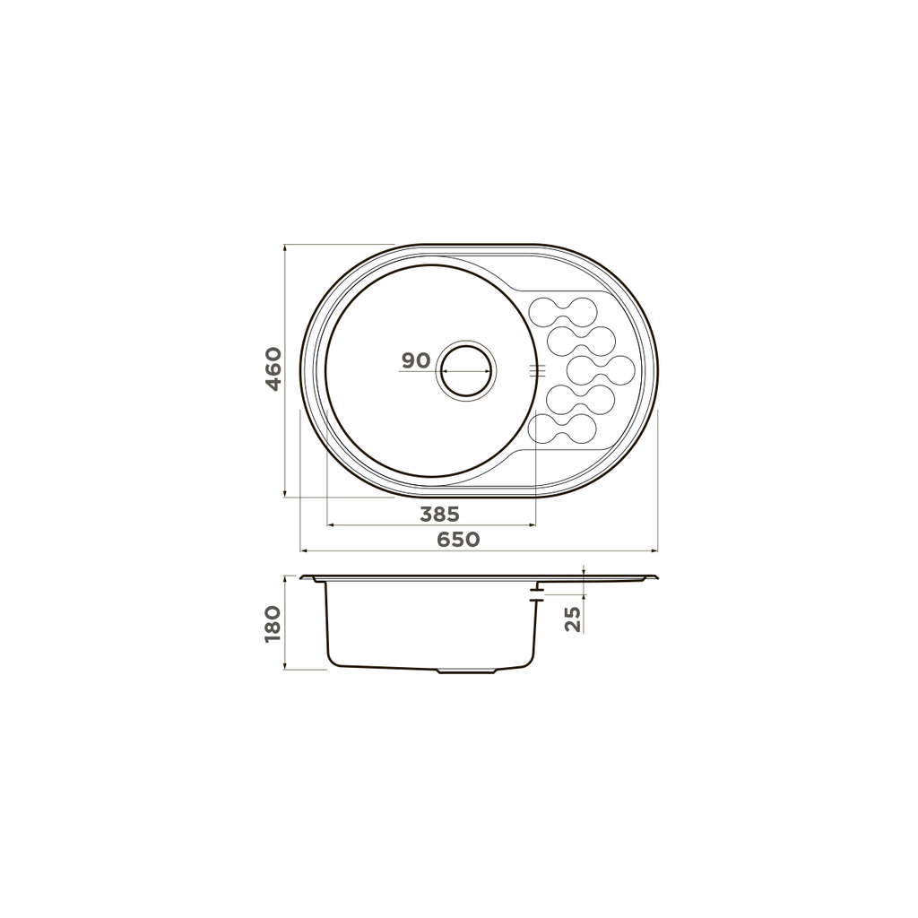Кухонная мойка Kasumigaura 65 IN OMOIKIRI 4993727 - Вид №4