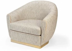 Mambo Unlimited Ideas Кресло из ткани с подлокотниками Grace