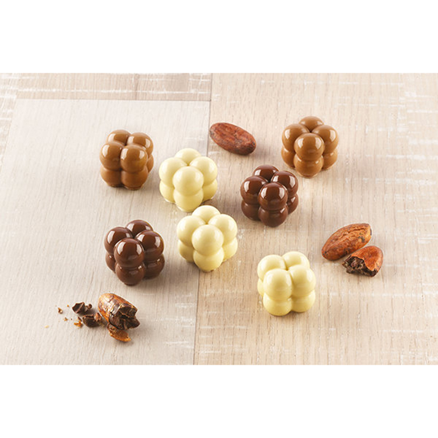 22.151.77.0165 Форма для приготовления конфет choco game 11 х 24 см силиконовая Silikomart  - Вид №14