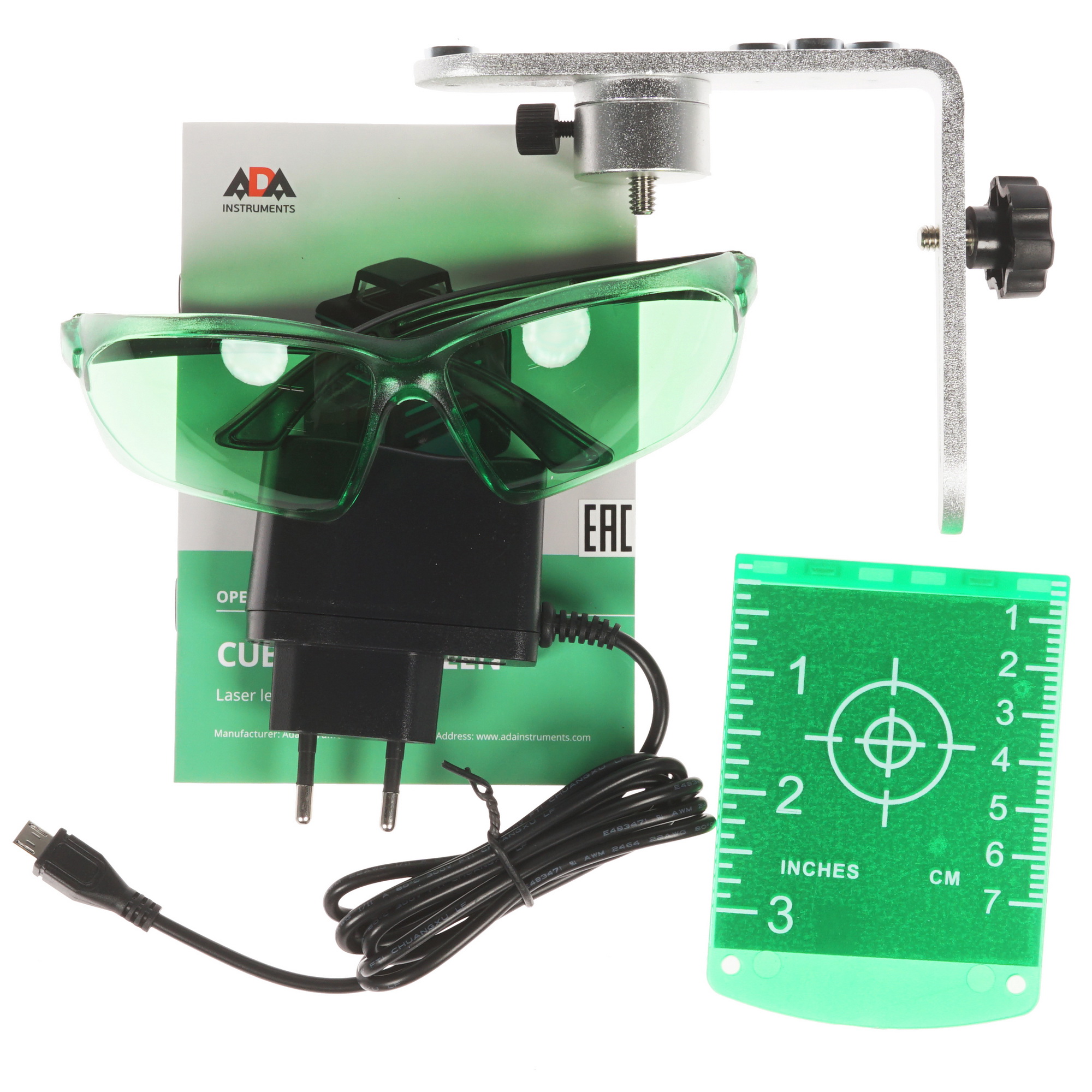Лазерный нивелир ADA Cube 2-360 Green Ultimate Edition 1072833 STDN-0105671 - Вид №6