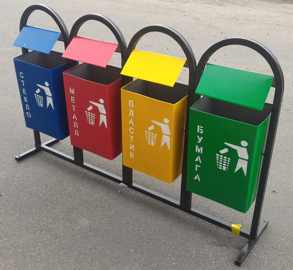 14384 МЕГА Eko 04, урна уличная LAB.Space  - Вид №1