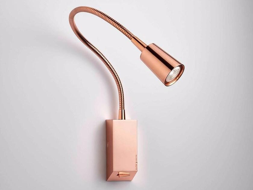 PURALUCE Латунная светодиодная лампа для чтения с гибким кронштейном sun-id-1502439 - Вид №1