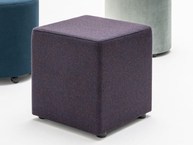 Квадратный пуф из ткани MDD Mix ARCH-00052604 - Вид №1