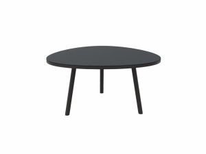 Журнальный столик из стали и дерева