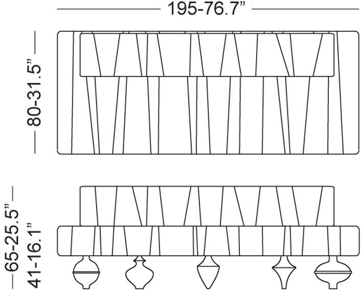 Il Pezzo Mancante Мягкая кушетка из кожи Il pezzo 1 sun-id-1456098 - Вид №3
