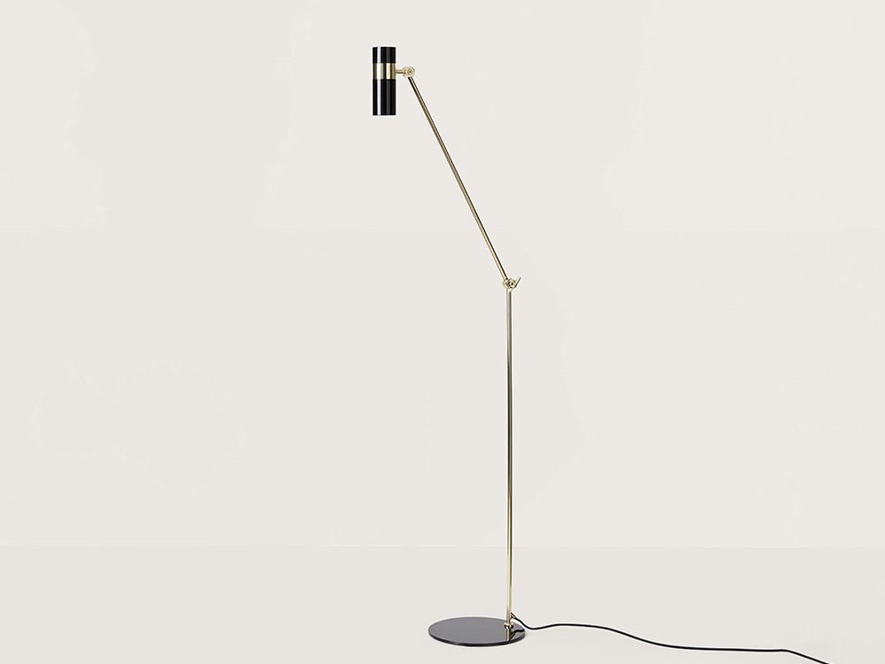 101110 Торшер черный - золотой Aromas del Campo Pago 