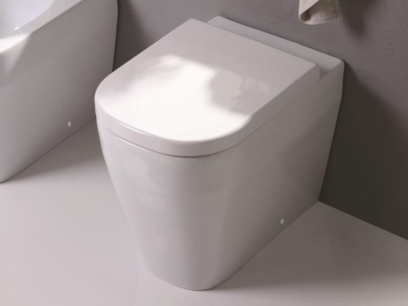Tue1103r01 Приставной унитаз напольный Белый Olympia Ceramica TUTTO EVO Италия - Вид №1