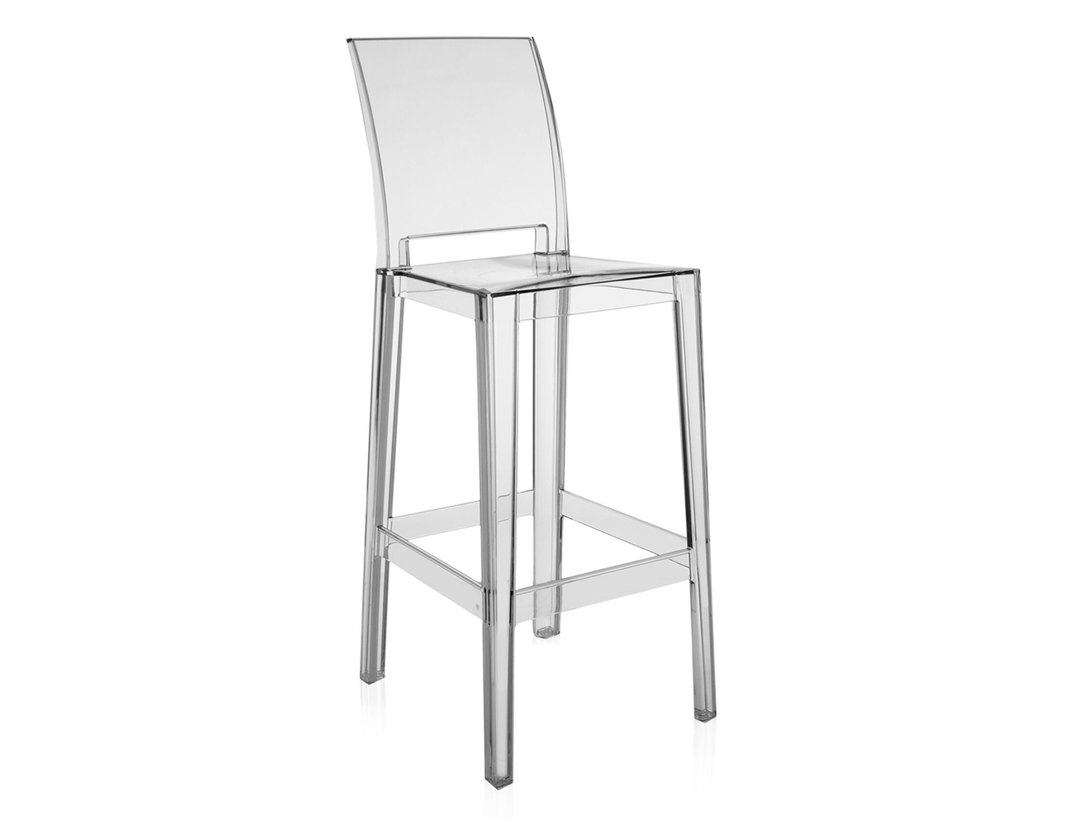 Высокий стул из поликарбоната со спинкой Kartell Ghost ARCH-00046070