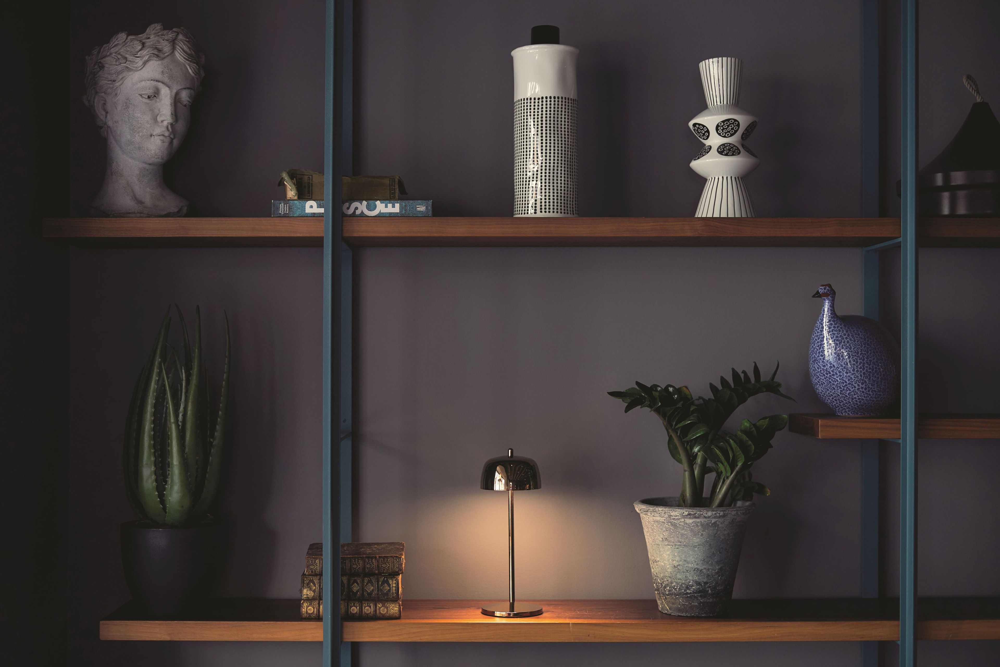 Алюминиевый светодиодный аккумулятор настольная лампа с диммером Zafferano CIRCE ARCH-00065511 - Вид №9