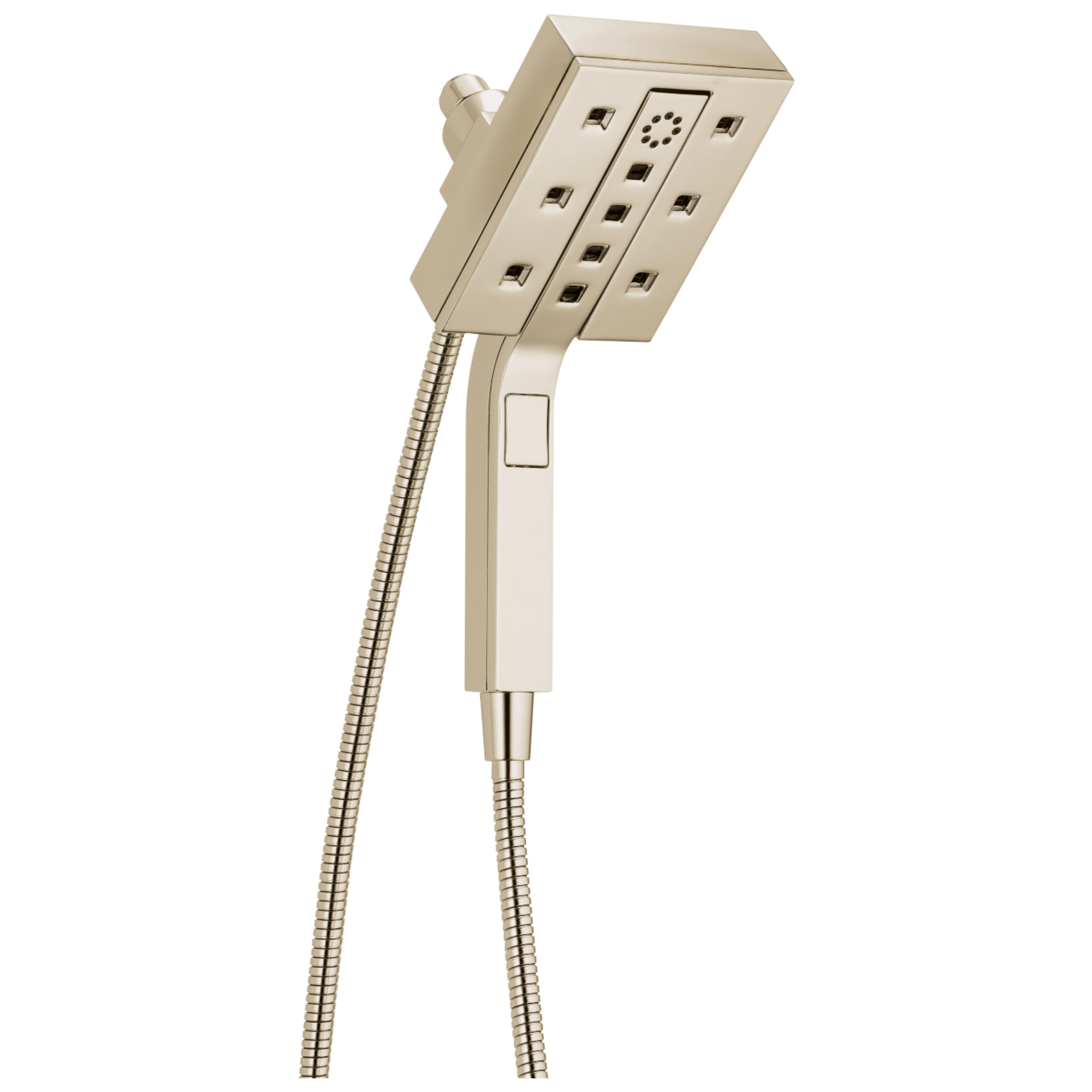 58473-PN H2Okinetic® In2ition® Душ два в одном с 4 настройками Delta Faucet Universal Showering Полированный никель 