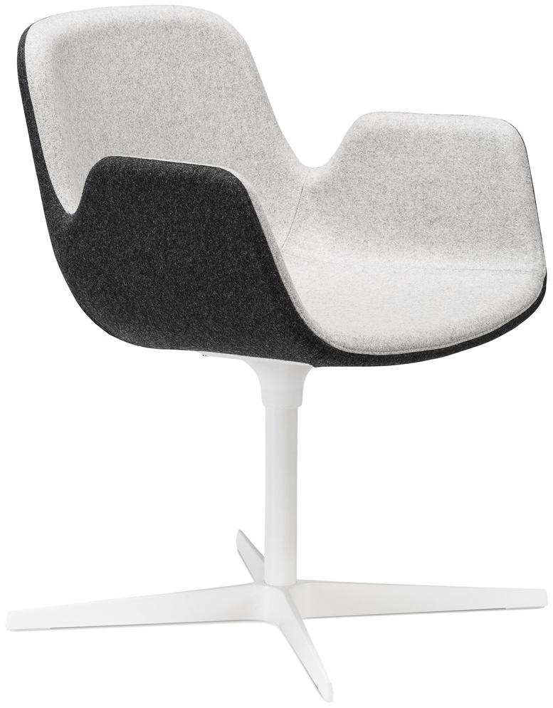 Lapalma Мягкое кресло на 4 спицы с подлокотниками Pass S131 - Вид №1