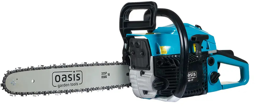 Бензиновая пила Oasis GS-17 с системой легкого запуска и антивибрацией 89361538
