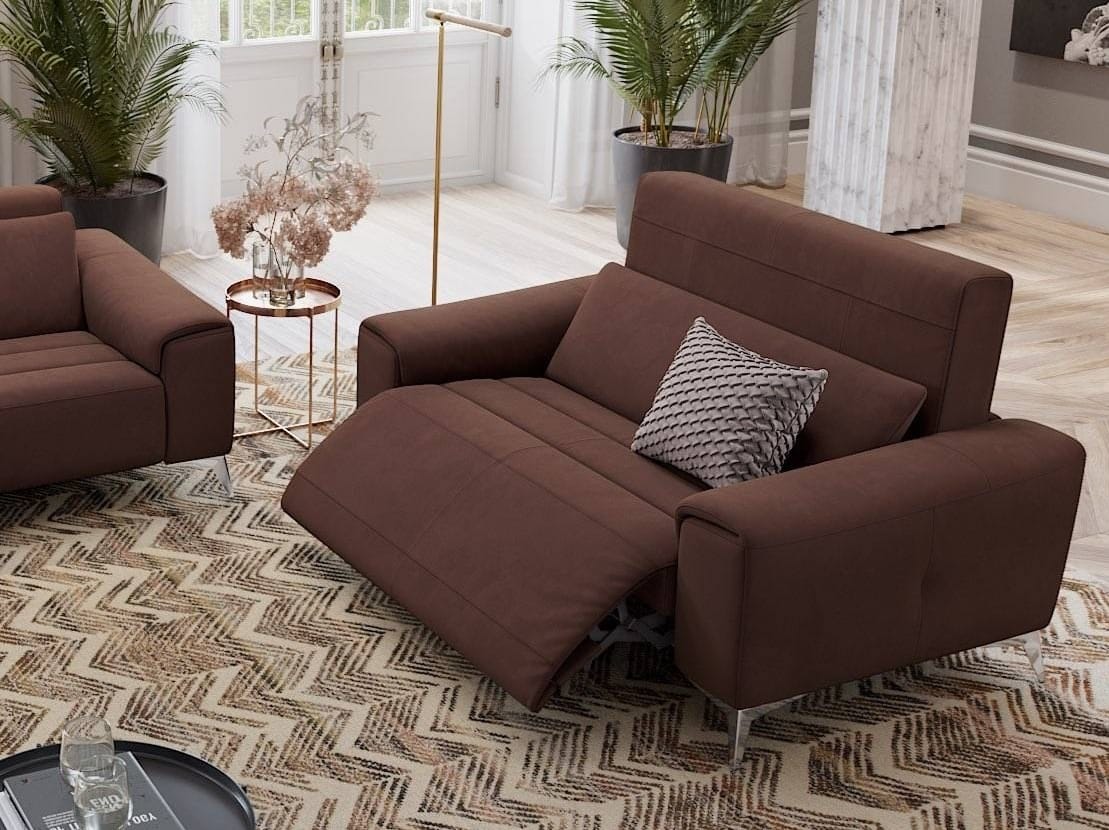 Тканевое кресло с подставкой для ног Sofanella красивая ARCH-00114638 - Вид №5