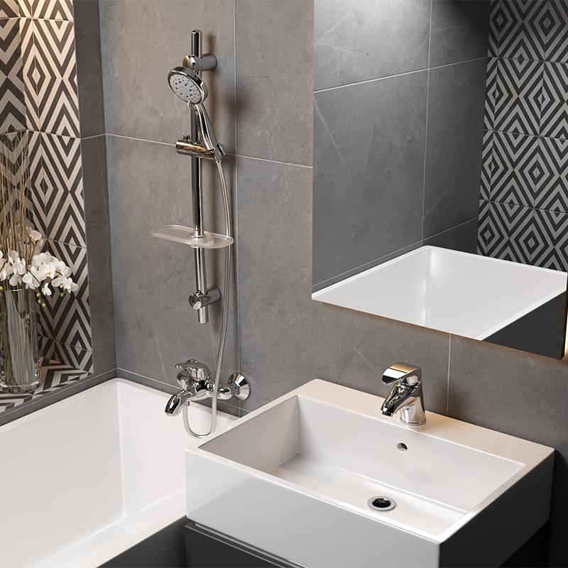 Paini Smile 39CR205CAKM смеситель для раковины - Вид №1