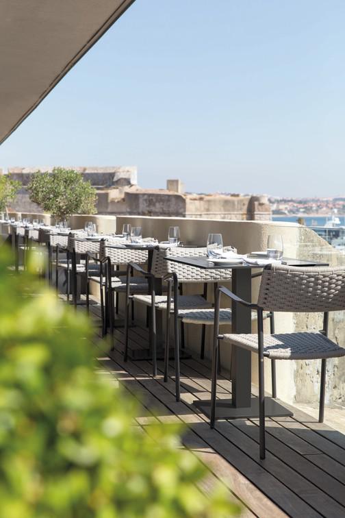 MNST30 Стул лава веревка 11мм антрацит Manutti Echo - Вид №11