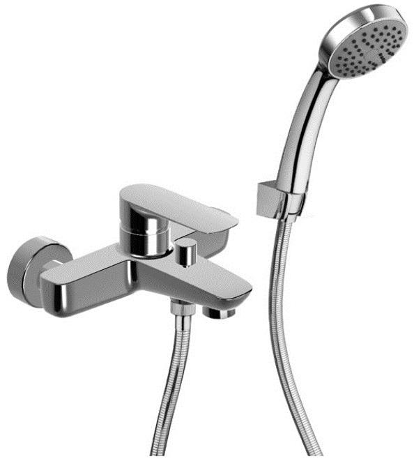 Paini Nove 09CR100 смеситель для ванны с аксессуаром 