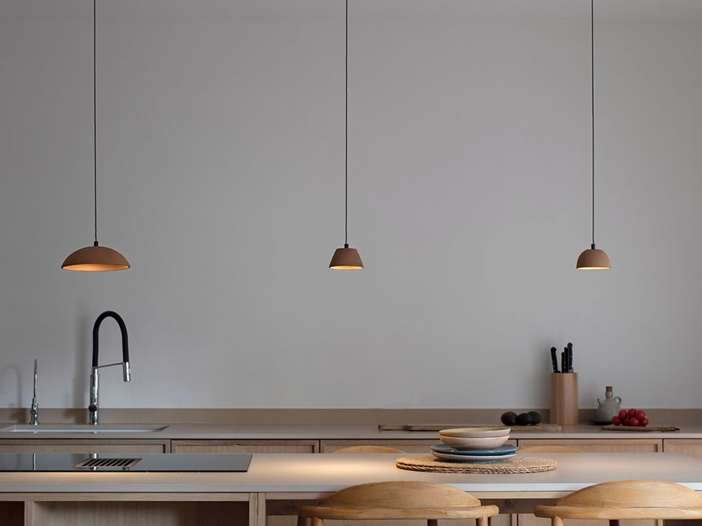 Терракотовый светодиодный подвесной светильник luxcambra Absidiola ARCH-00073678 - Вид №2