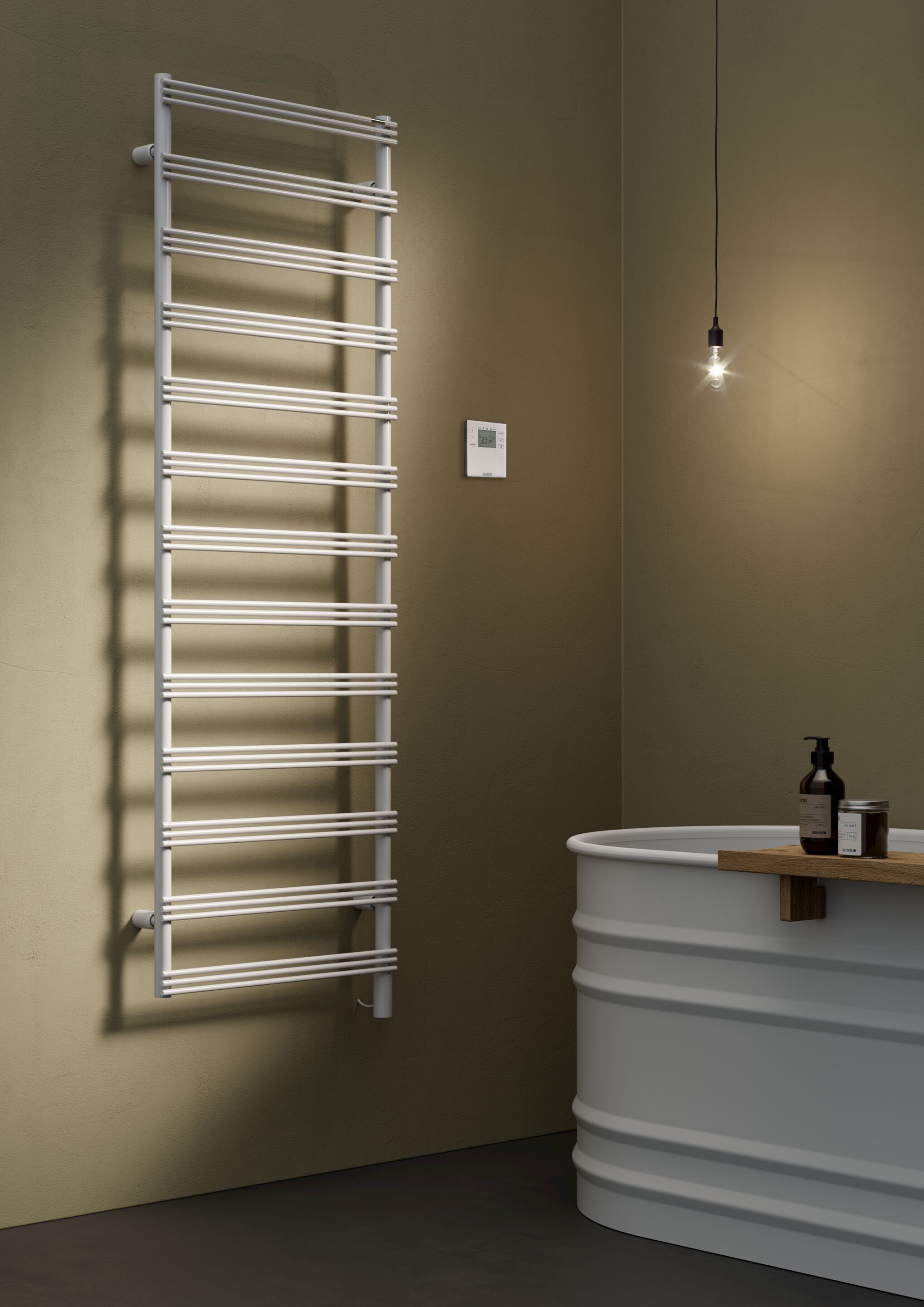 Настенный стальной полотенцесушитель Tubes основы ARCH-00028342 - Вид №3