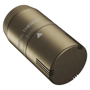 Термостатическая головка жидкостная Royal Thermo Design M30x1.5 бронза