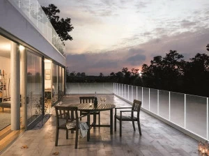 Metalglas Bonomi Стеклянный парапет