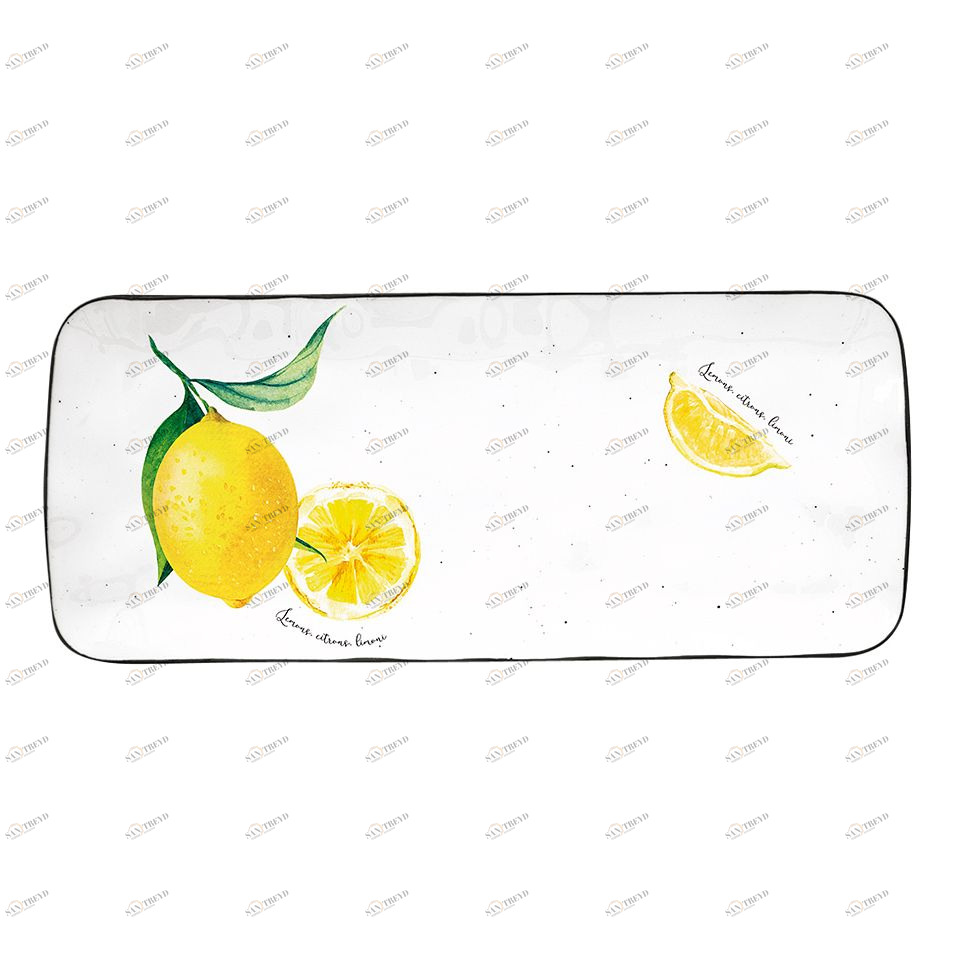 Блюдо фарфоровое прямоугольное белое Amalfi EASY LIFE AMALFI 00-3946366 Белый