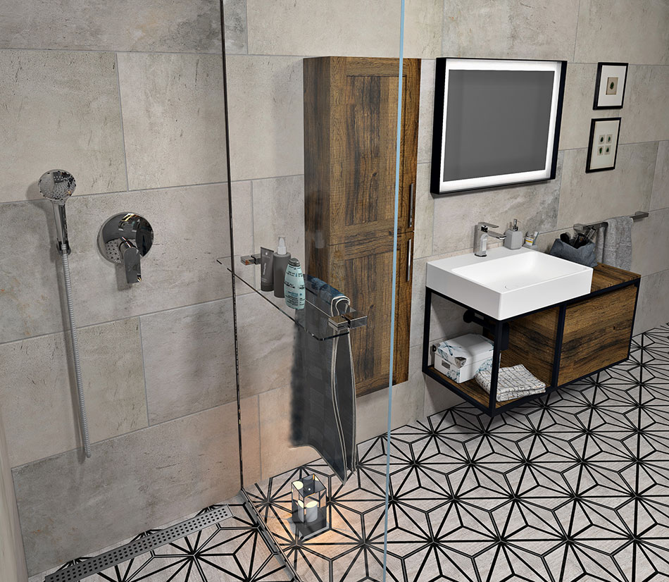 AL2243-D Polysan Душевые ширмы ARCHITEX LINE  - Вид №1