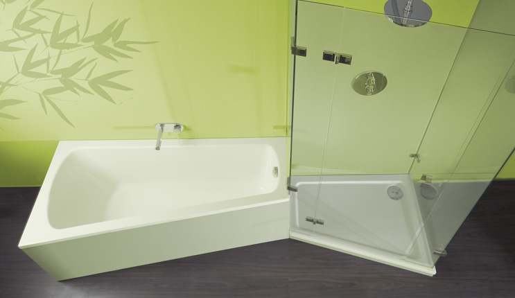 Mauersberger Душевой поддон акриловый суперплоский 100х80 ASYMA SF 2310000101 - Вид №2