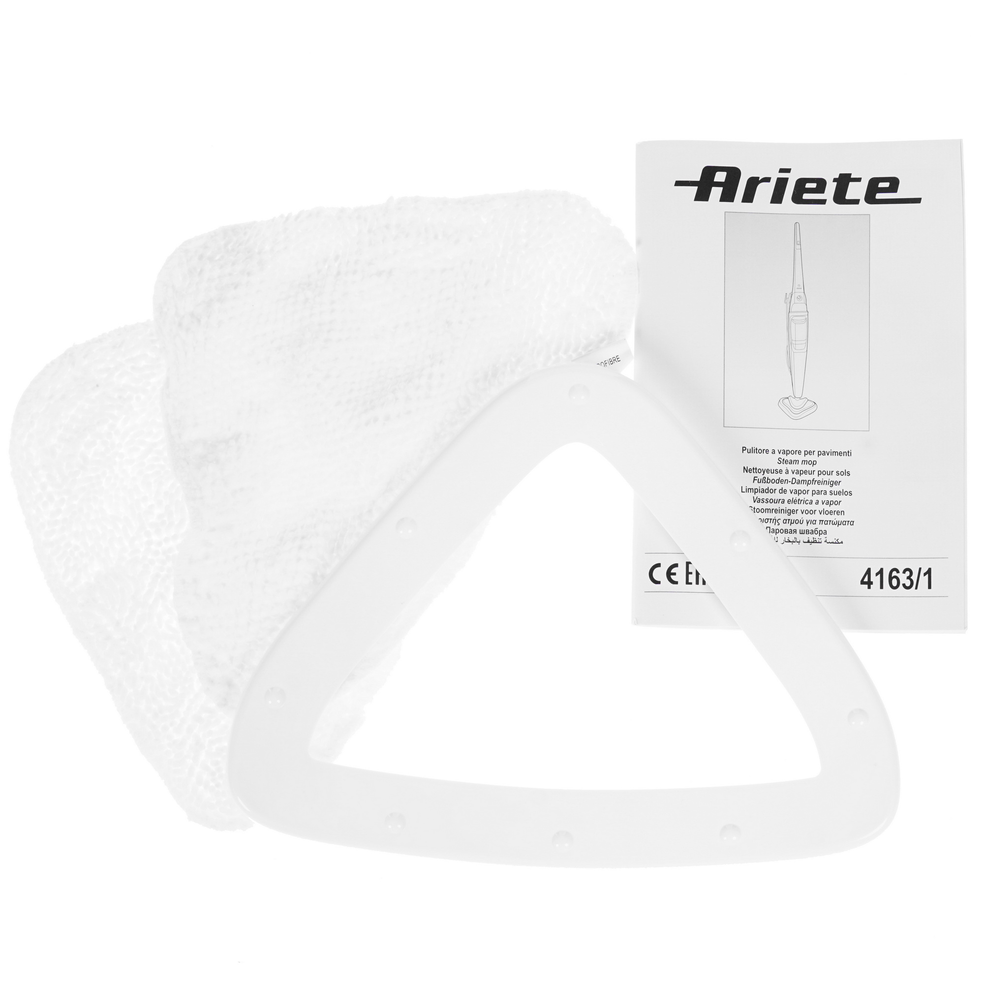 8152873 Пароочиститель Ariete 4163/1 белый STDN-0150507 - Вид №5