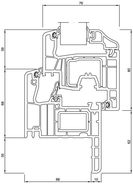 NURITH Раздвижная дверь из пвх sun-id-1410916 - Вид №3