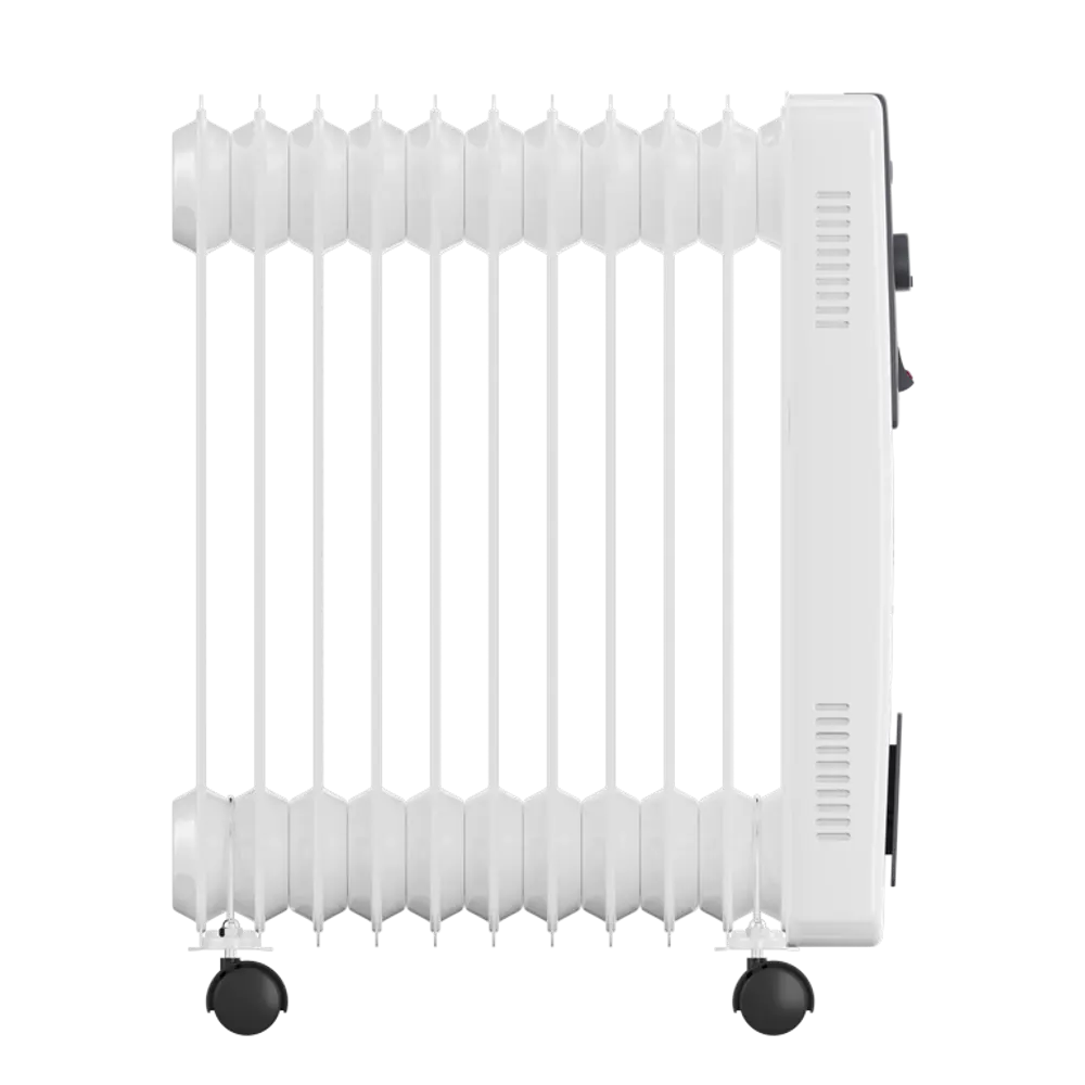 Обогреватель масляный Royal Clima FR5-1000M с механическим термостатом 1000 Вт цвет белый STLM-2185033 - Вид №3
