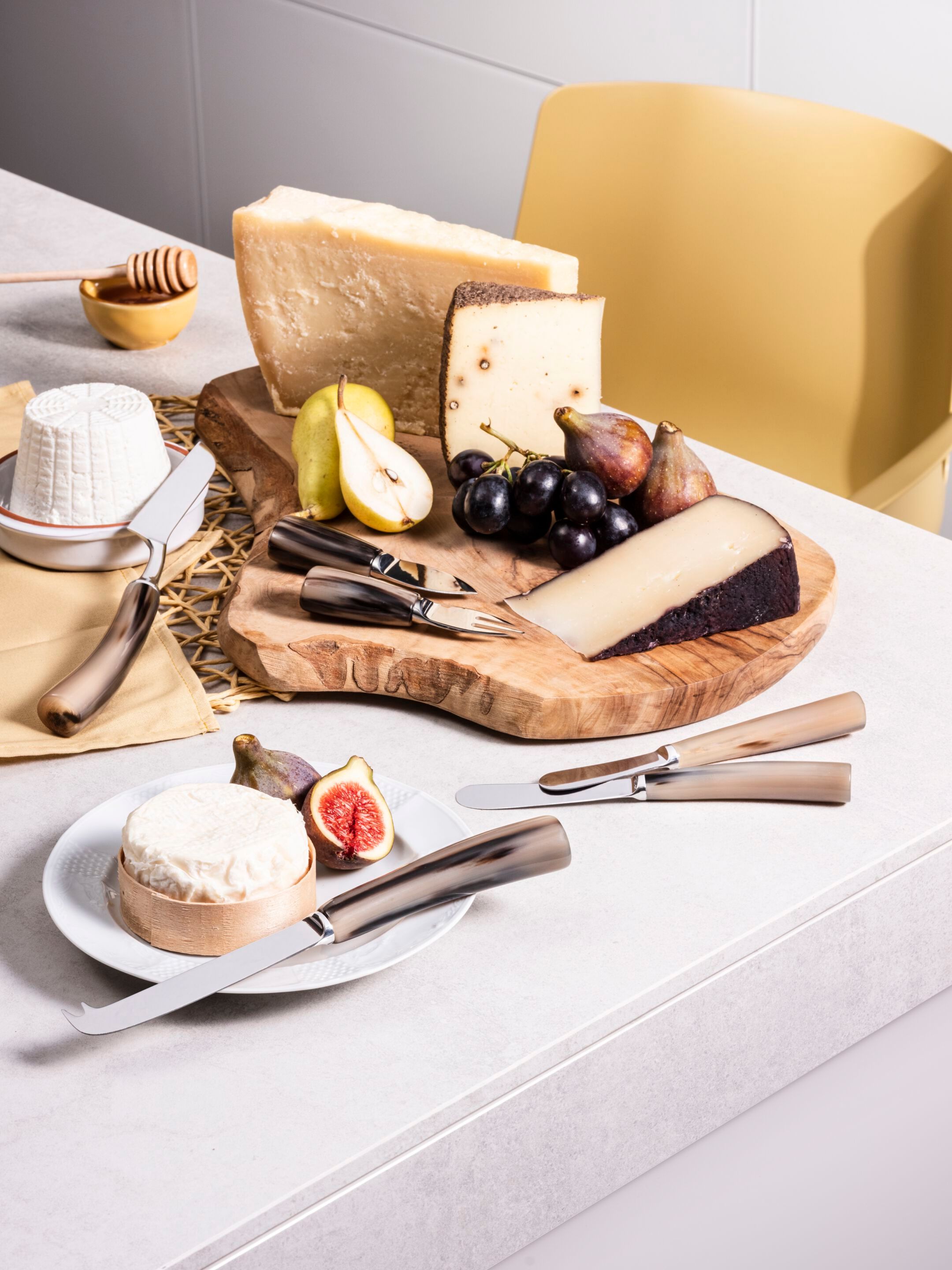 Набор столовых приборов для сыра из нержавеющей стали Zanchi 1952 Natural ARCH-00140078 - Вид №3