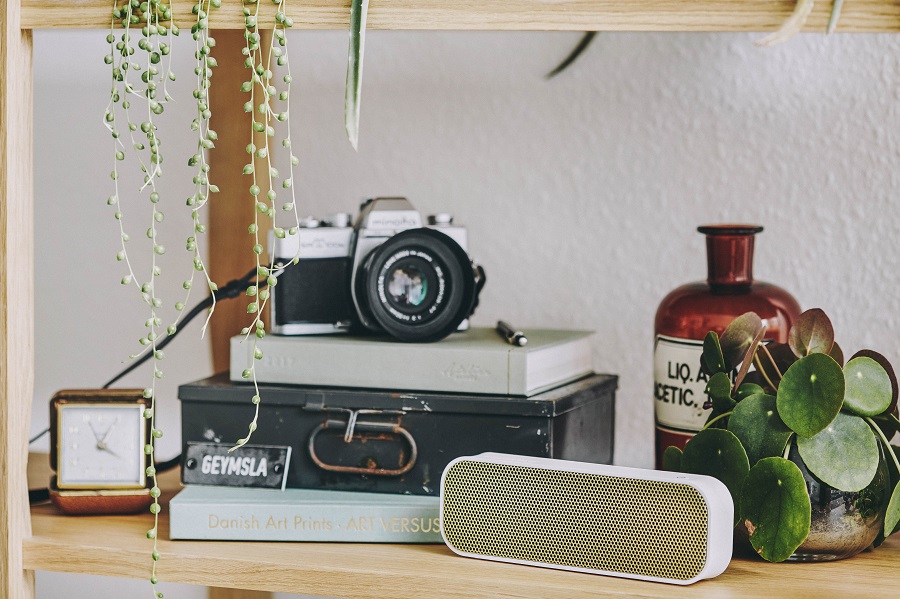 Колонка беспроводная aGROOVE белая KREAFUNK KFDZ51 - Вид №2