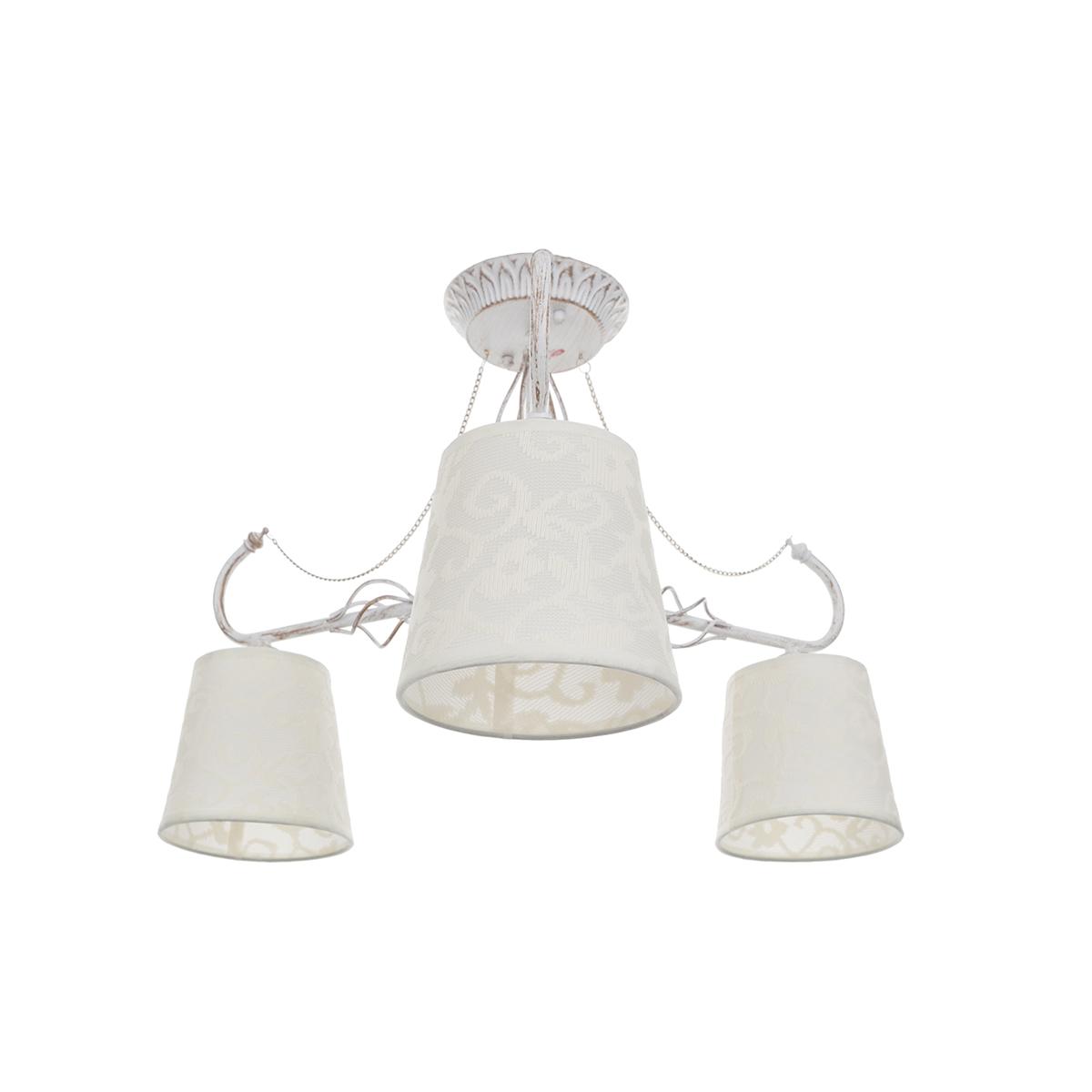 Потолочная люстра IDLamp Vilucchio 556/3PF-Whitepatina IDLAMP VILUCCHIO 184006 Белый  - Вид №2