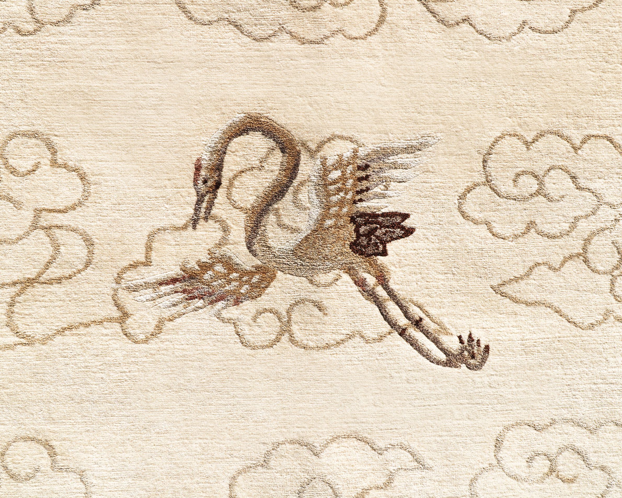 Прямоугольный ковер ручной работы Tapis Rouge Chinoiserie ARCH-00044800 - Вид №4