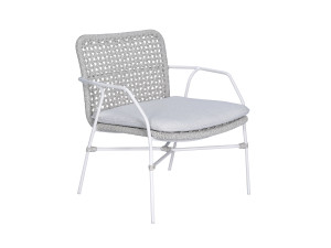 Веревочный садовый стул